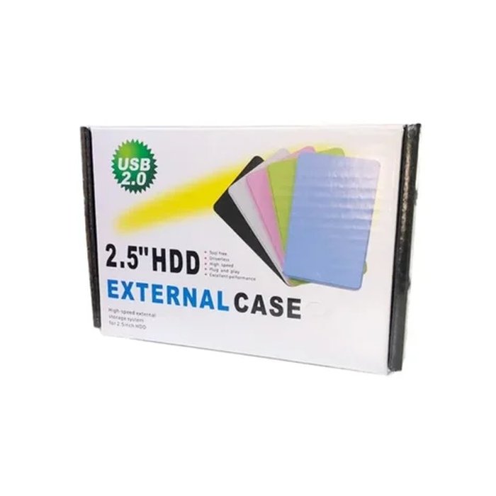 Case externo para disco duro USB 2.0
