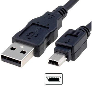 Cable mini USB (teléfonos y aparatos viejos)